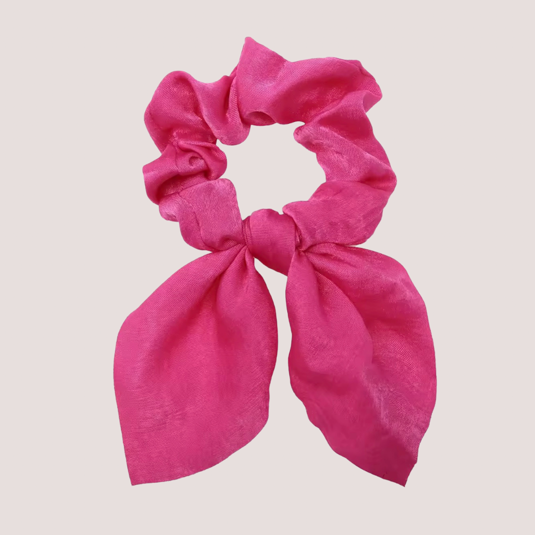 Scrunchie felroze