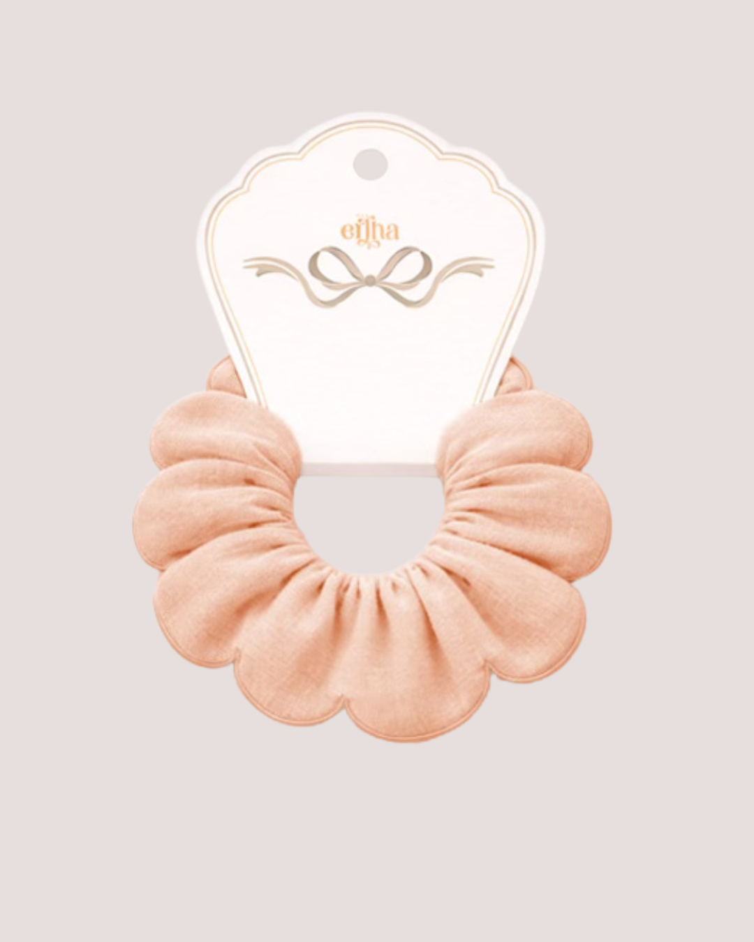 Mrs. Ertha scrunchie - Blush