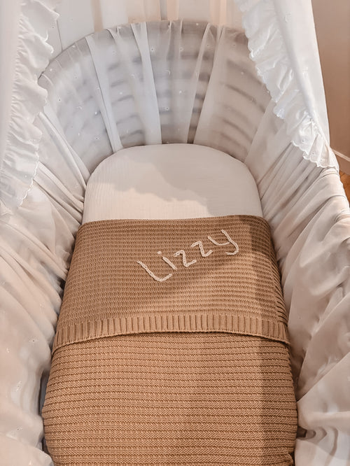 Babydeken gepersonaliseerd met naam