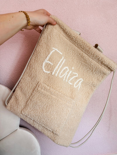 Teddy rugtas met naam