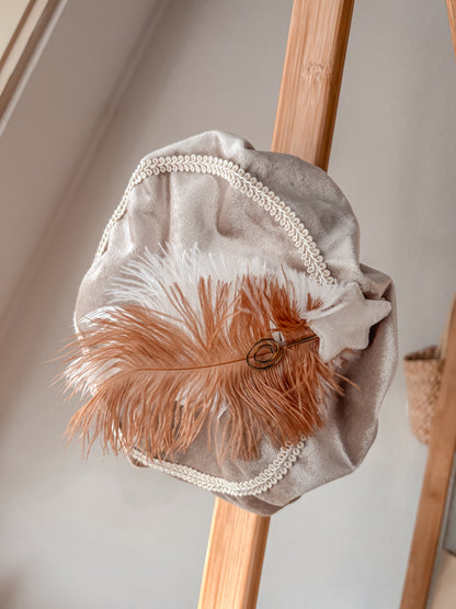 Pietenmuts champagne ster | te personaliseren met naam