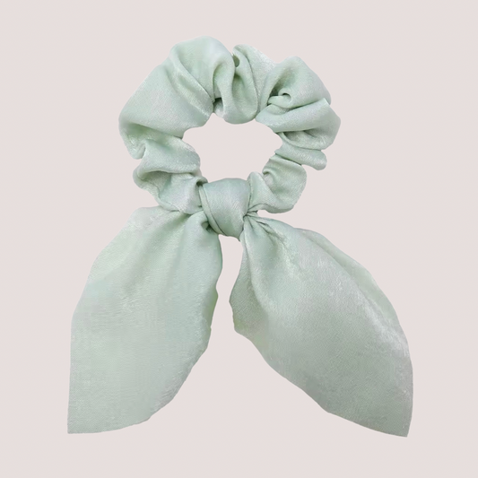 Scrunchie mintgroen