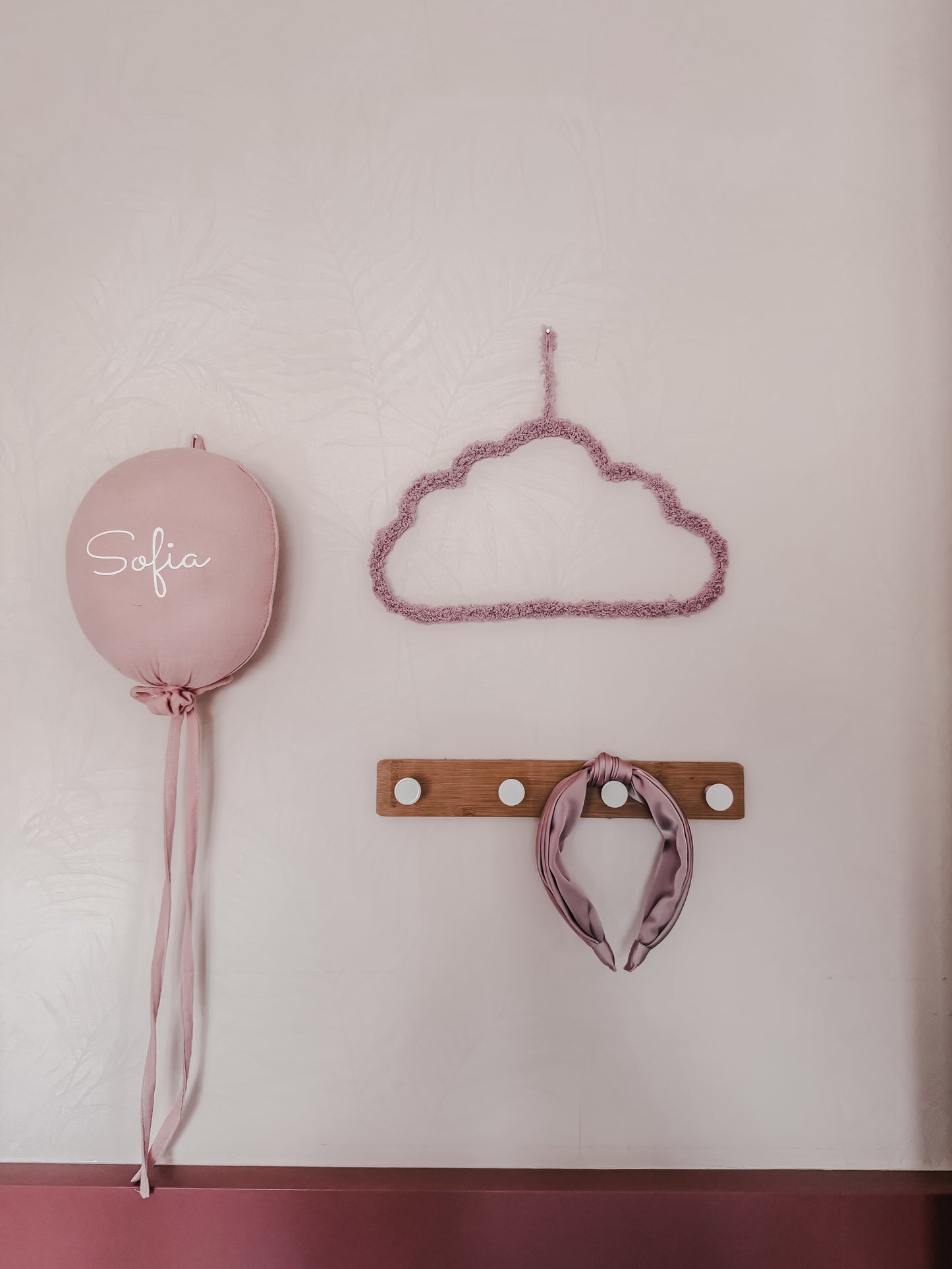 Teddy wolk wandhanger