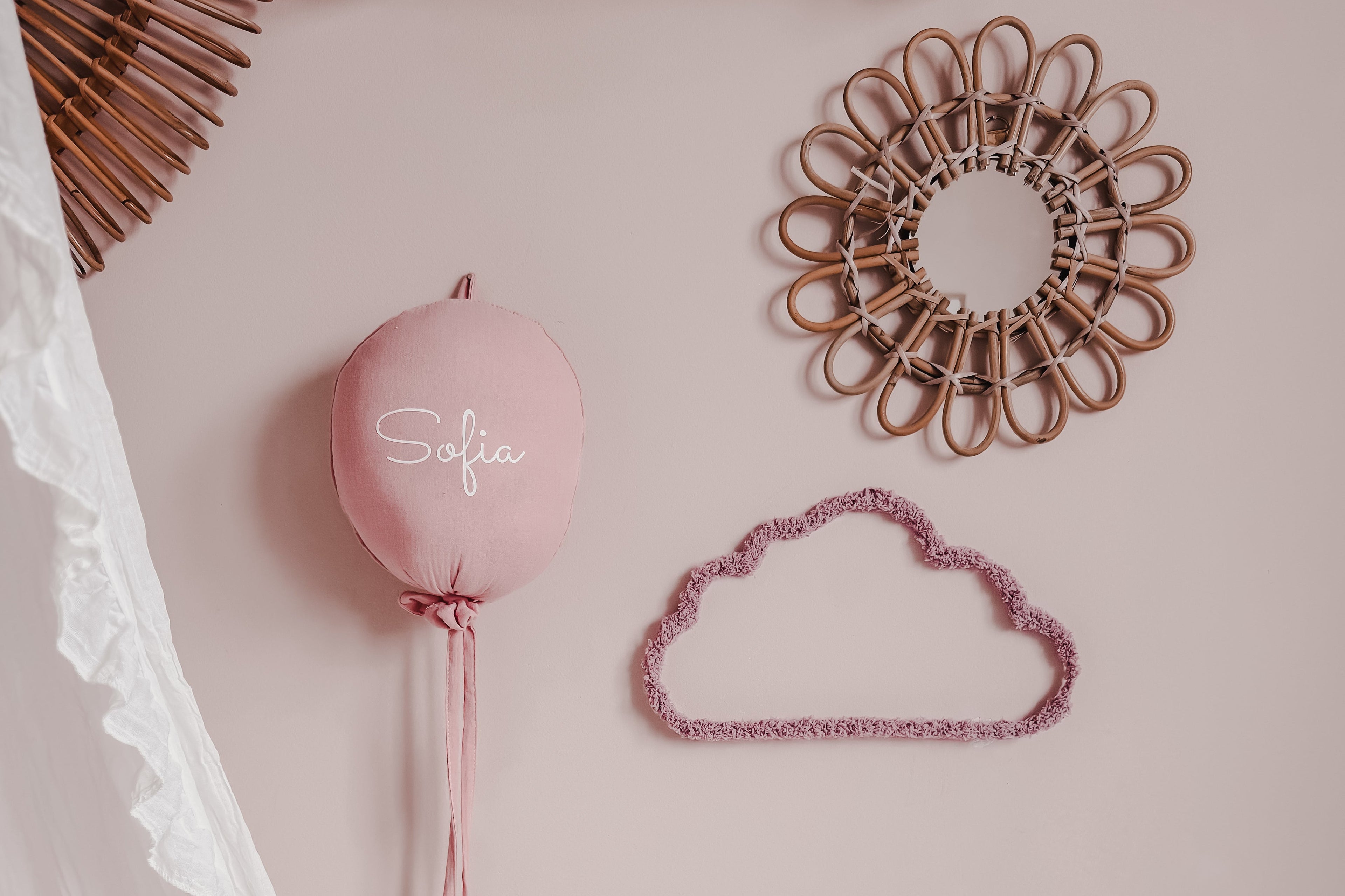 Teddy wandhanger en Decoratie ballon