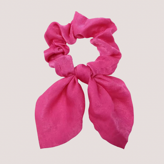 Scrunchie felroze
