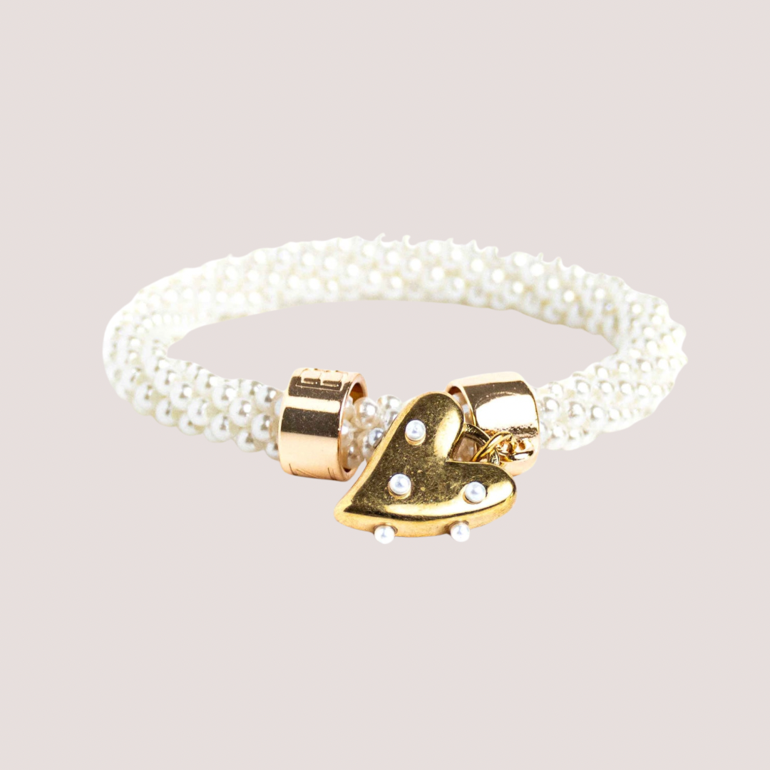 BANDITZ BEADZ LUX - Pearl White Heart