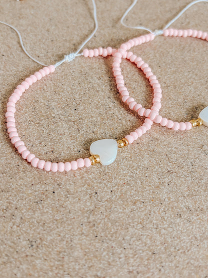 Mama armband hart