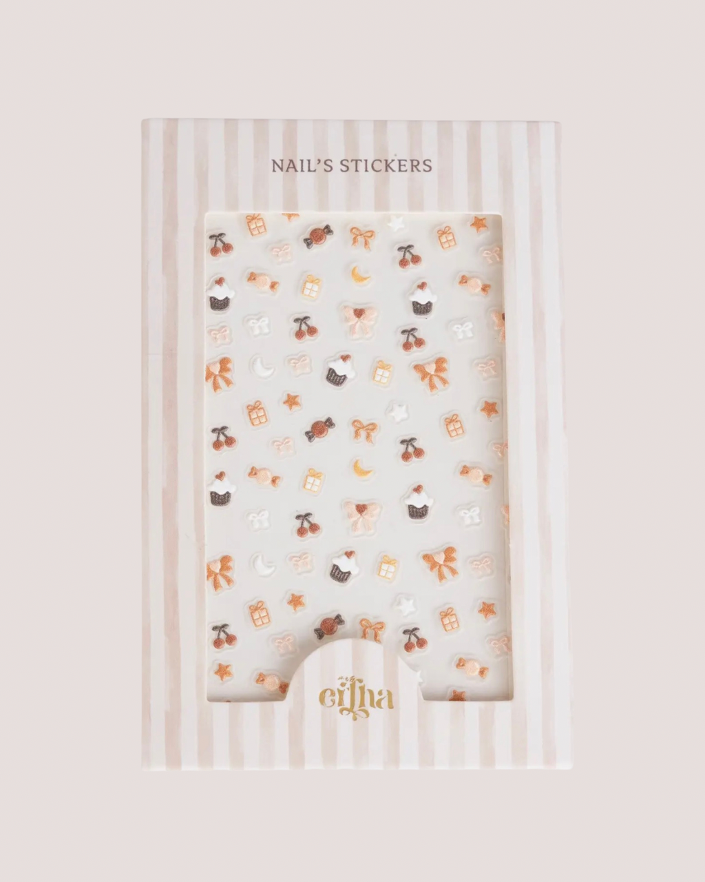 Mrs. Ertha 3D nagelstickers voor kinderen | Strikken
