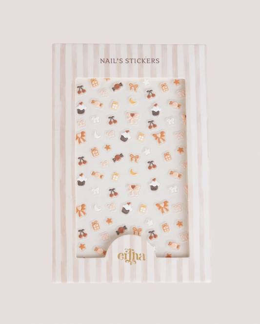 Mrs. Ertha 3D nagelstickers voor kinderen | Strikken