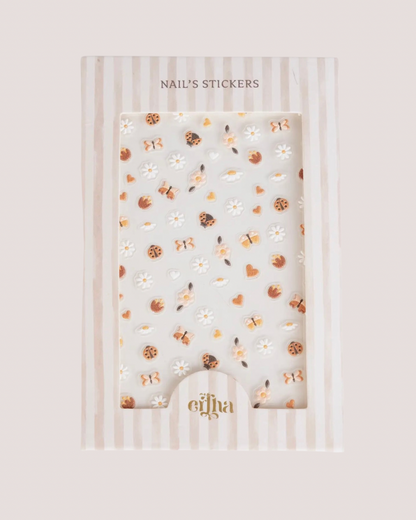 Mrs. Ertha 3D nagelstickers voor kinderen | Vlinder