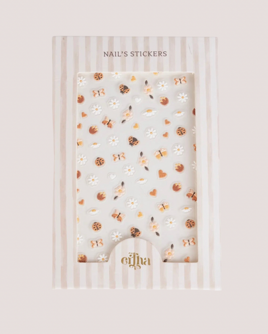 Mrs. Ertha 3D nagelstickers voor kinderen | Vlinder