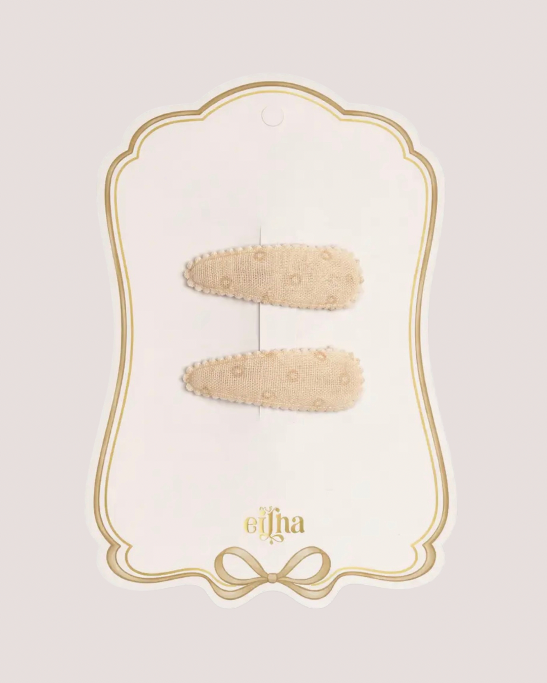 Mrs. Etha haarspeldjes set | neutrale stippen