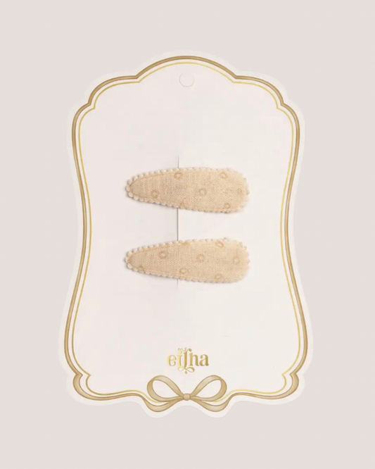 Mrs. Etha haarspeldjes set | neutrale stippen