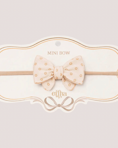 Mrs. Etha baby haarband - neutrale stippen