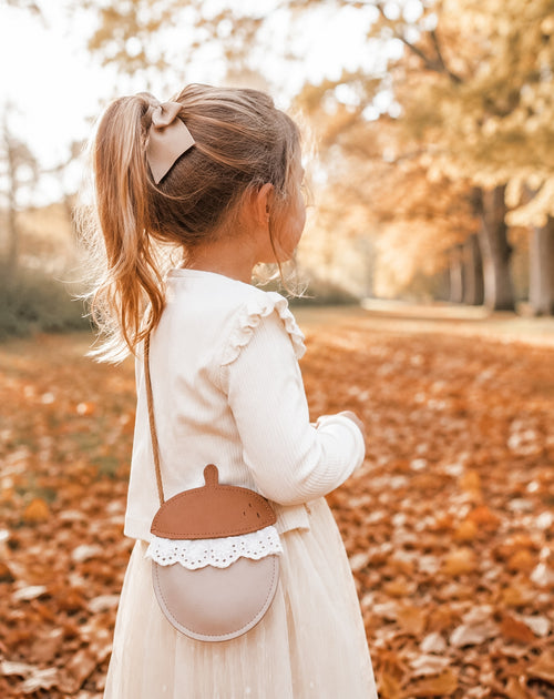 Autumn acorn tasje