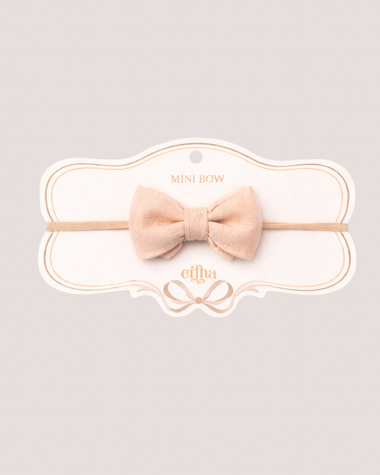 Mrs. Ertha baby haarband - zachtroze