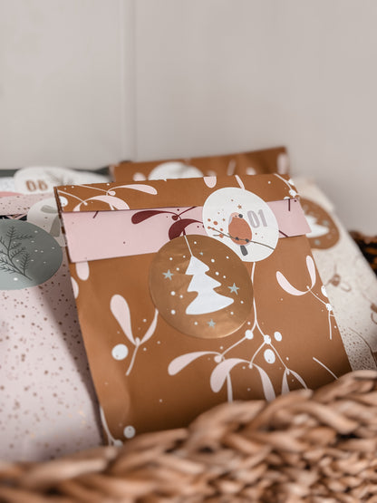 Adventkalender haaraccessoires voor meisjes - 24 dagen - pre-order