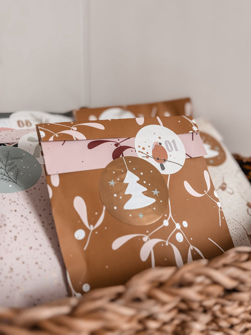 Adventkalender haaraccessoires voor meisjes - 24 dagen - pre-order