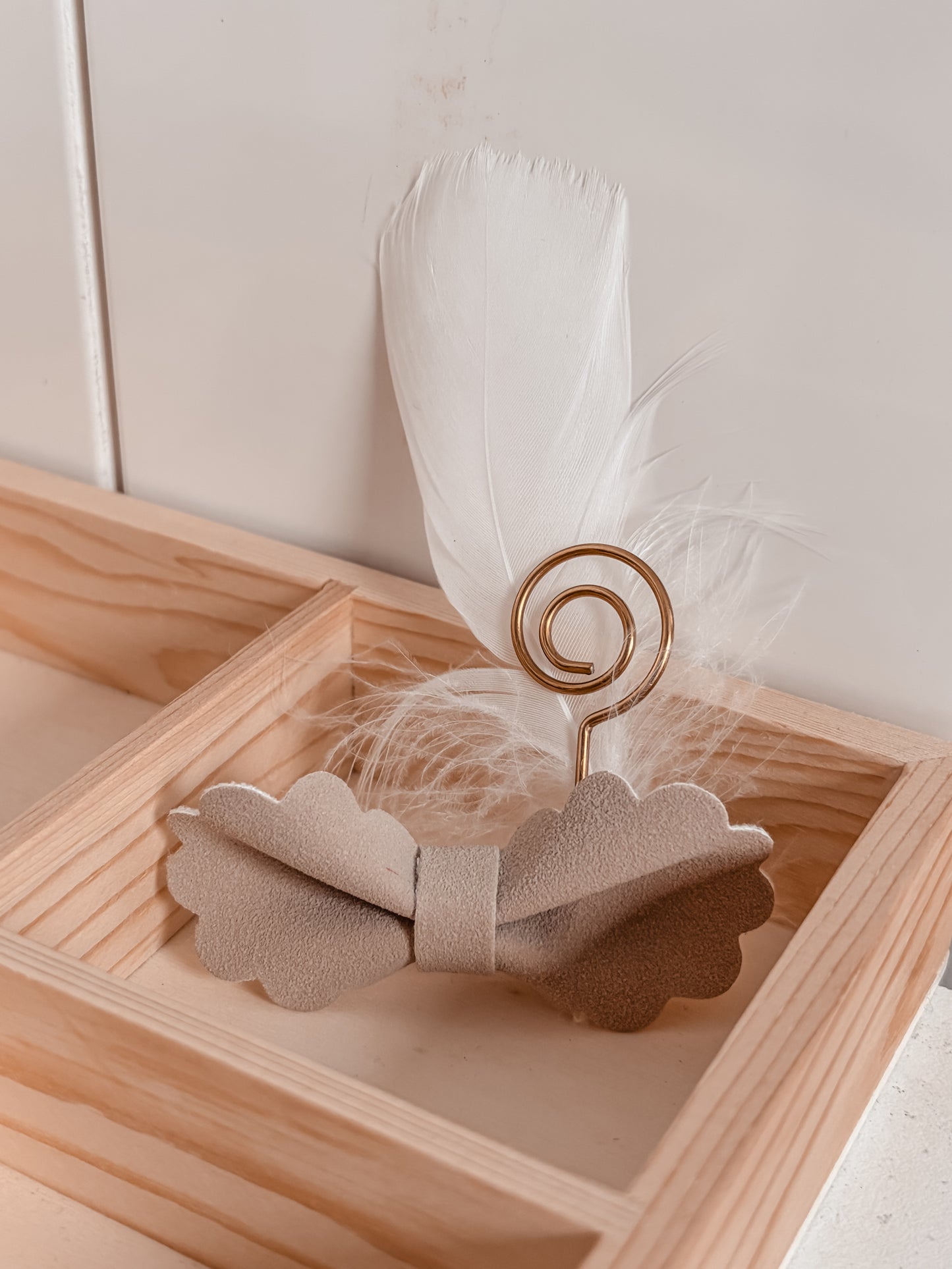 Sinterklaas strik - Beige