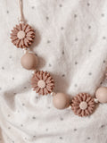 Kinderketting Flower Cream