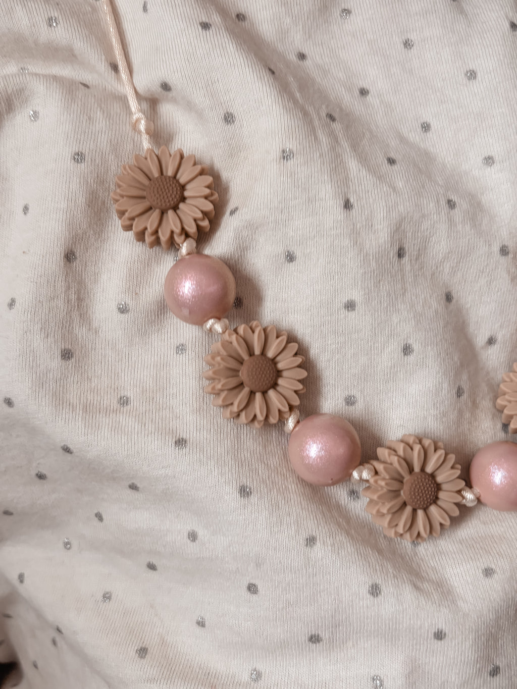 Kinderketting Flower Blush
