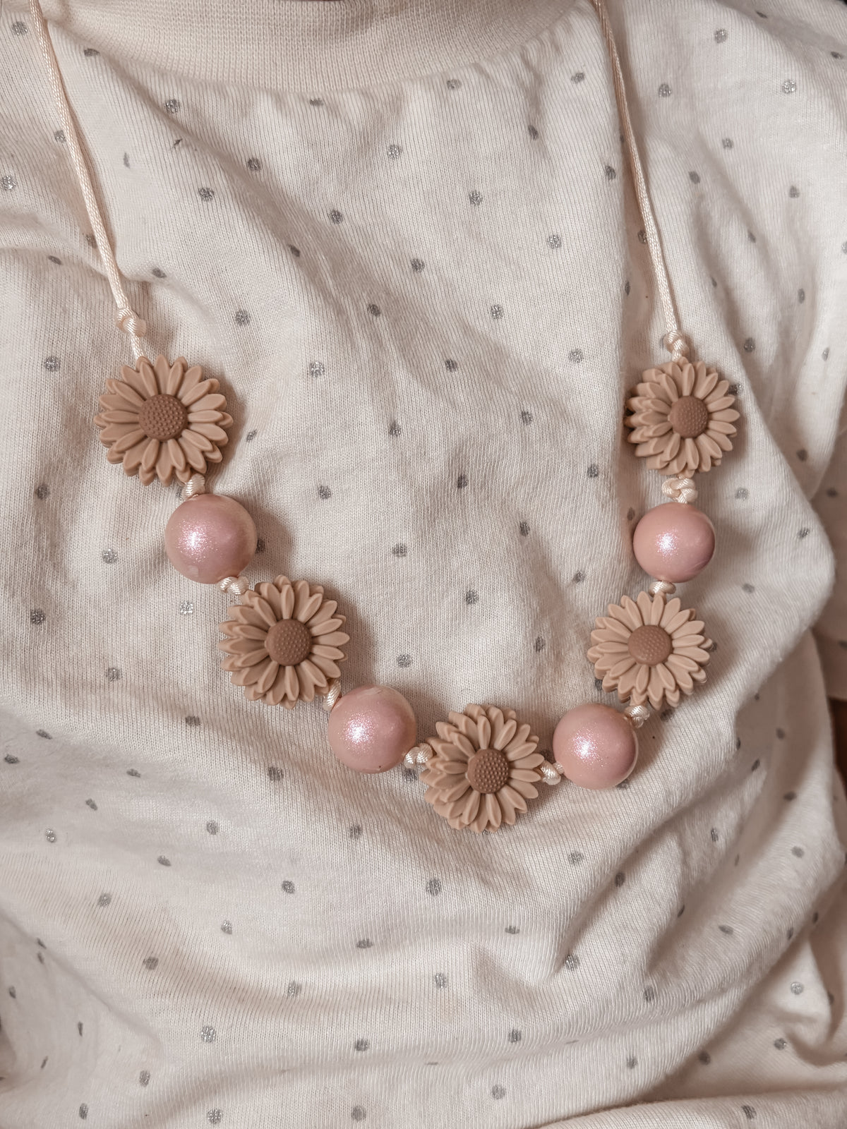 Kinderketting Flower Blush