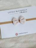 Baby haarband ribble bow